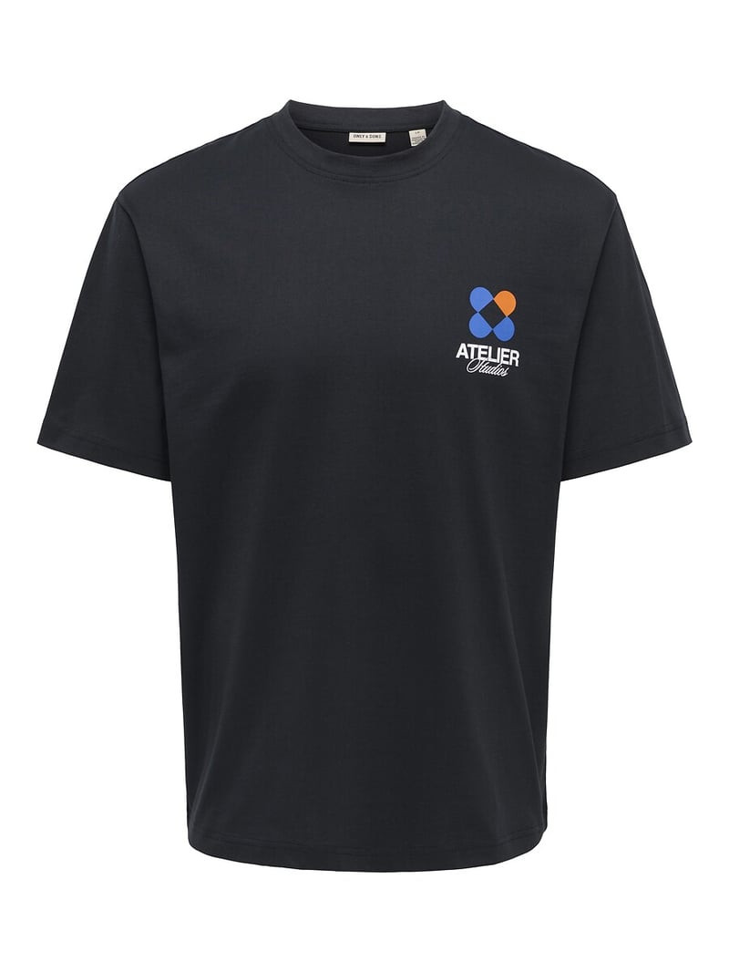 ONLY & SONS - T-Shirt Imprimé RLX SS, Confort & Style Urbain