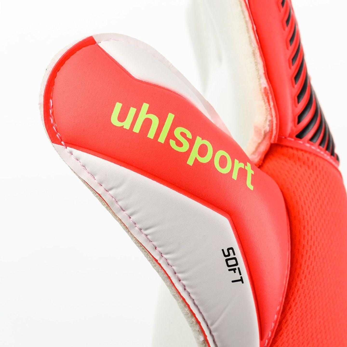 Uhlsport Gants De Gardien De But Fangmaschine Soft Pro Entraînement Unisexe - gros plan sur la mouss