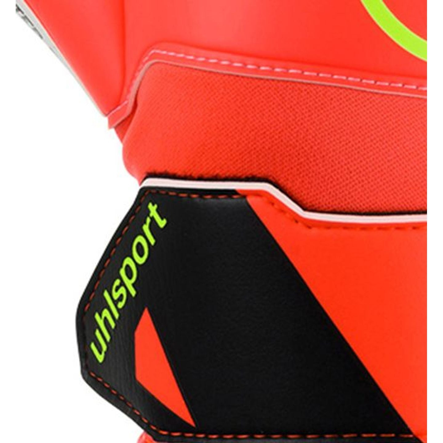 Détail paume latex Starter Soft des Uhlsport Gants De Gardien Fangmaschine Starter Soft Latex Abrasi