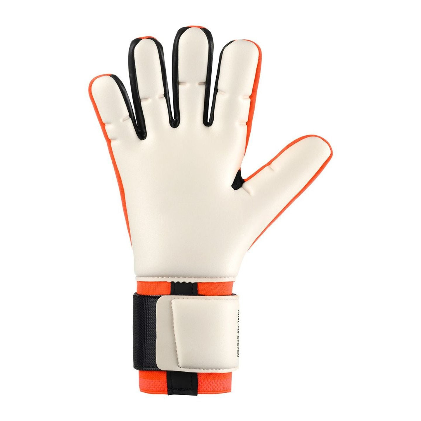 Packshot des gants de gardien Uhlsport Fangmaschine Absolutgrip HN Fit, coupe demi-négative, adhéren