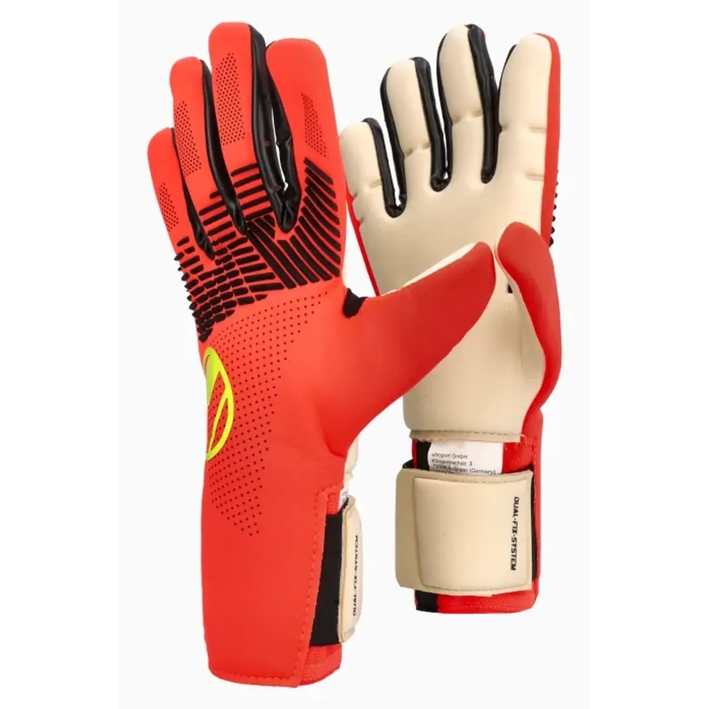 Packshot : Uhlsport Gants De Gardien De But Fangmaschine Absolutgrip HN Fit Adhérence Demi-Négative 