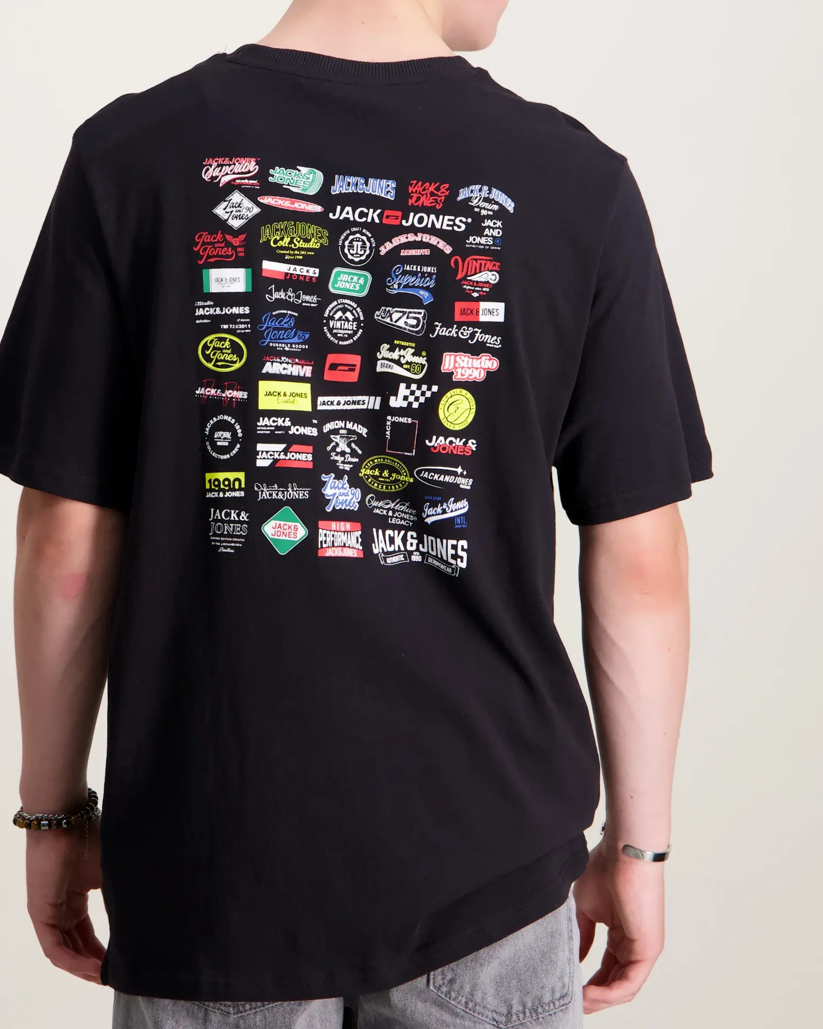 JJLegacy Junior : T-shirt coton doux, col rond, idéal pour les loisirs