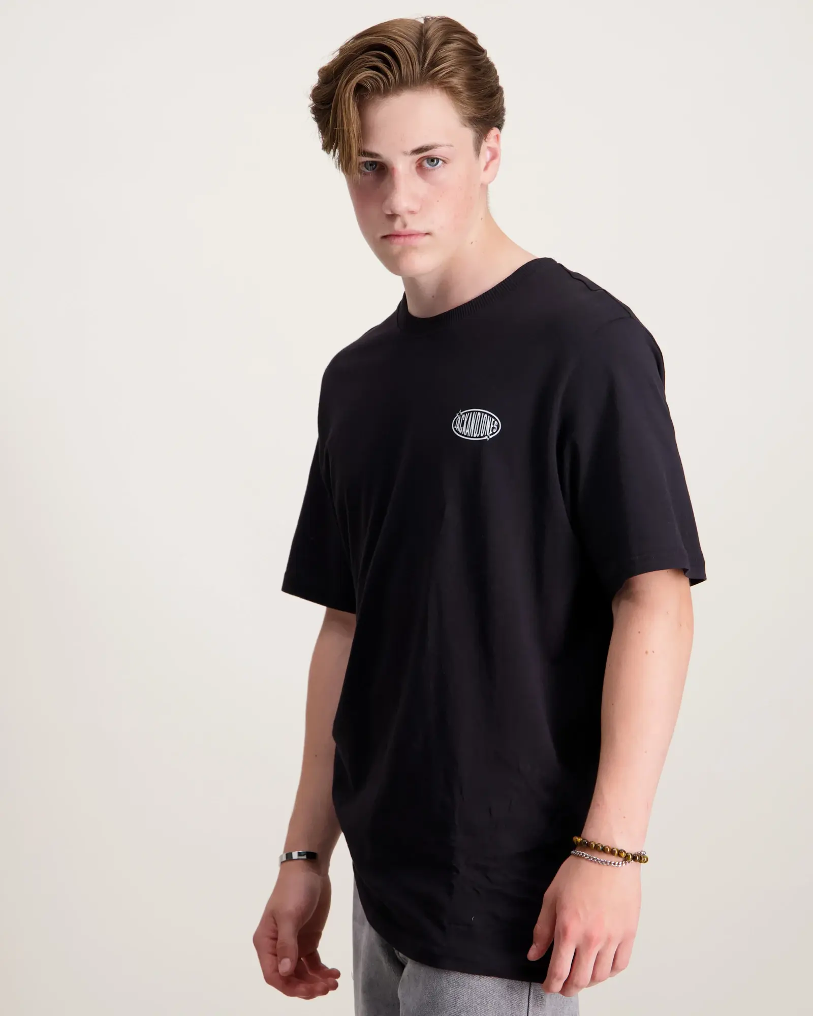 JJLegacy Junior : T-shirt coton doux, col rond, idéal pour les loisirs