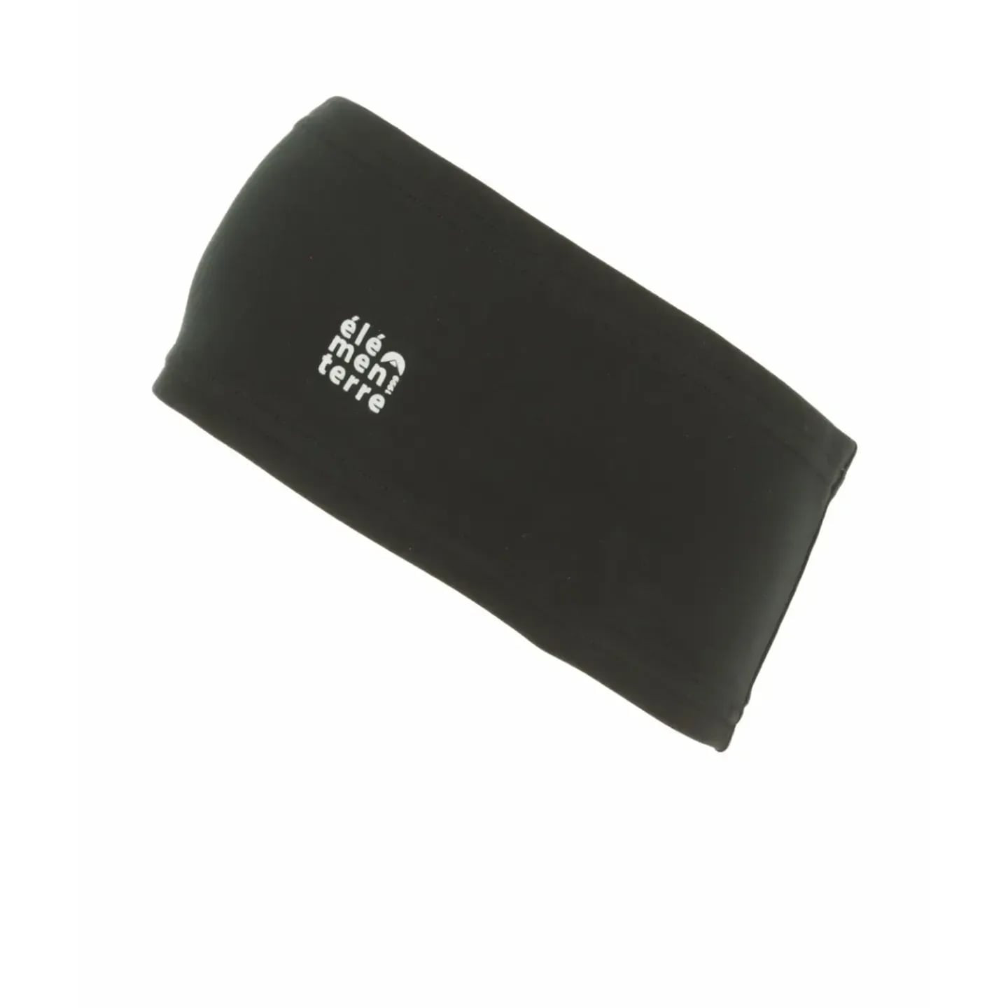 Bandeau Élémenterre Wallass noir avec logo blanc, présenté à plat sur fond blanc.