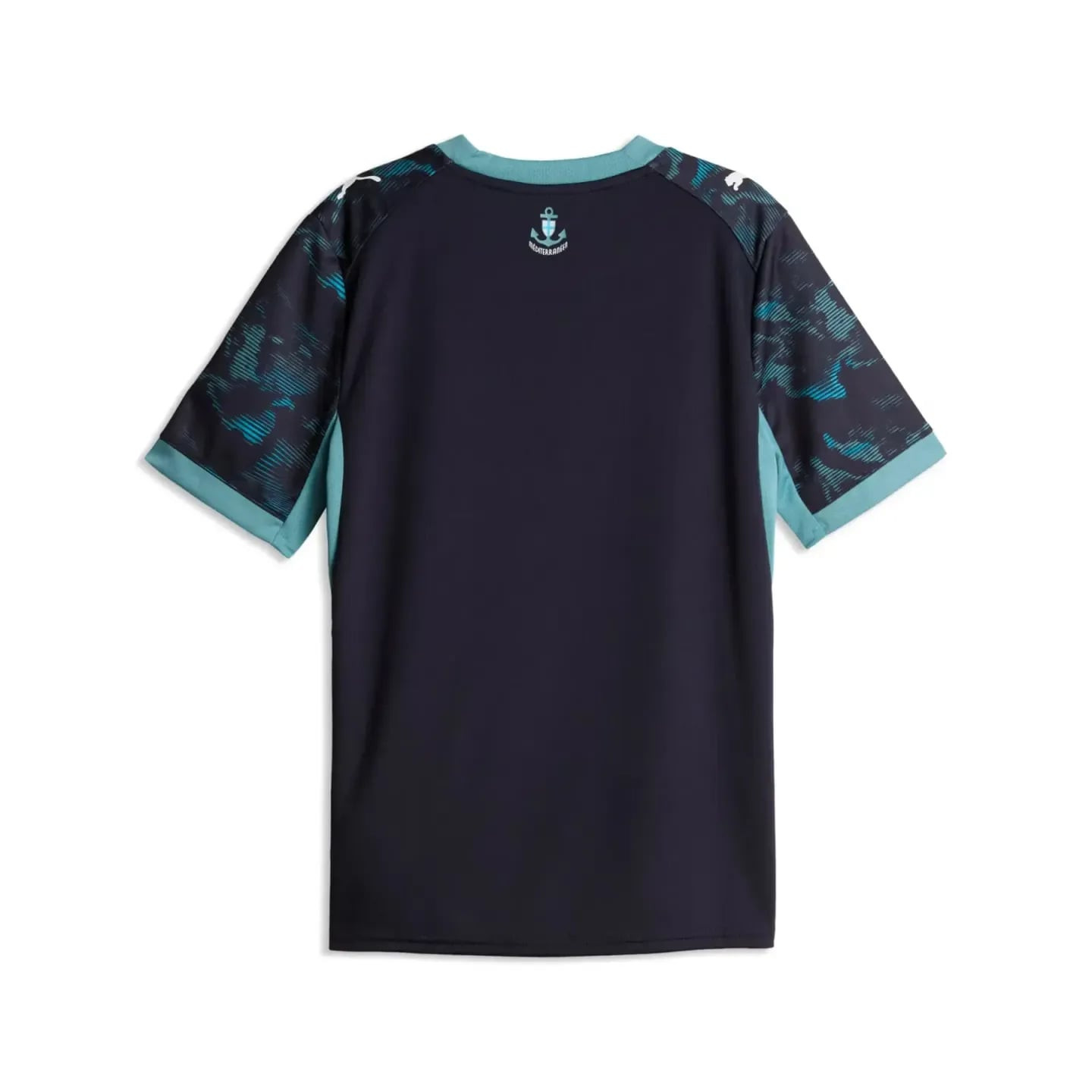 Puma Maillot De Football Extérieur Réplique OM Junior Garçon Drycell Col Rond, packshot