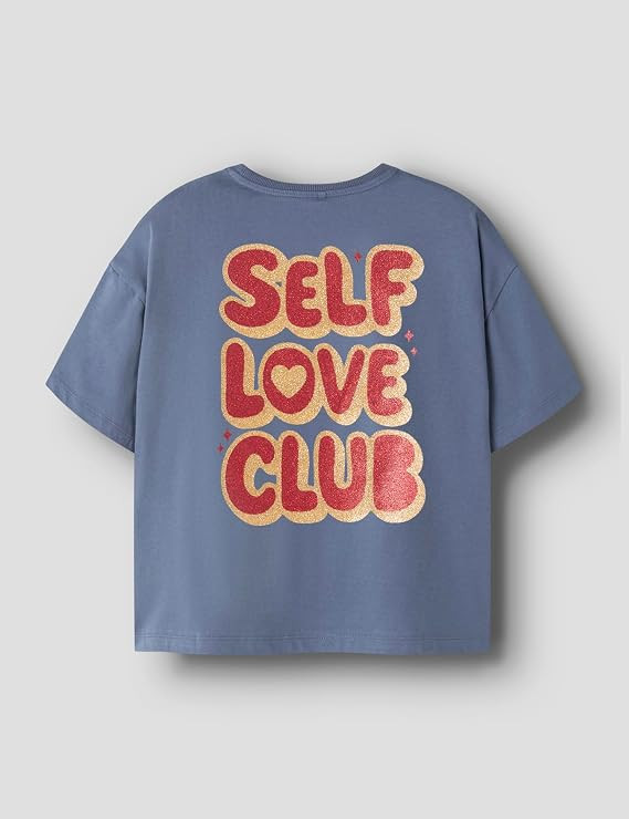 NKFLINEA SS RLX TOP PS : T-shirt enfant ample et confortable