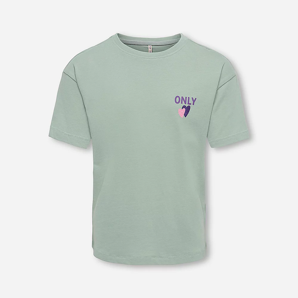 Kids Only T-Shirt Manches Courtes Coton Koghelene Life Junior Fille