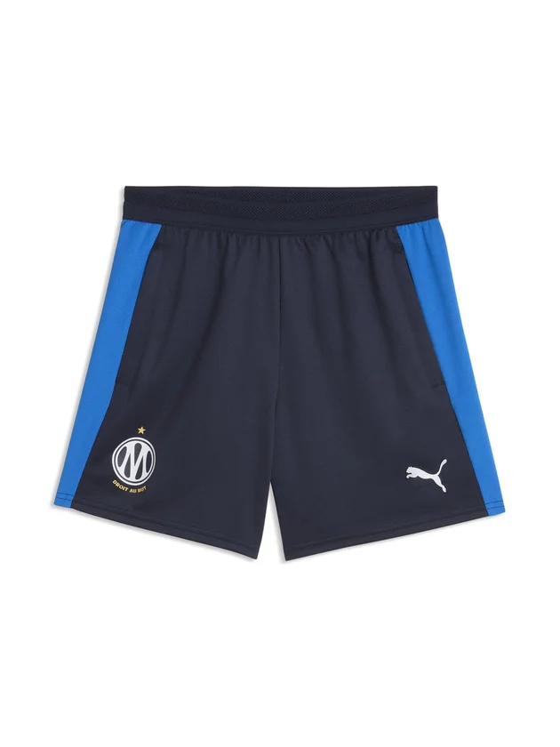 PUMA OM - Shorts d'entraînement junior avec poche et gestion humidité