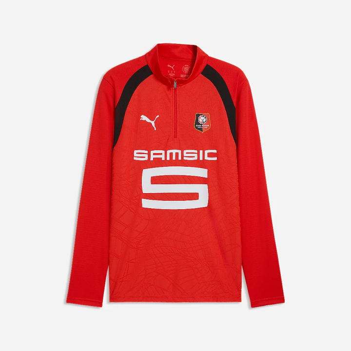 PUMA SRFC Training 1/4 Zip Top - Officiel Stade Rennais FC