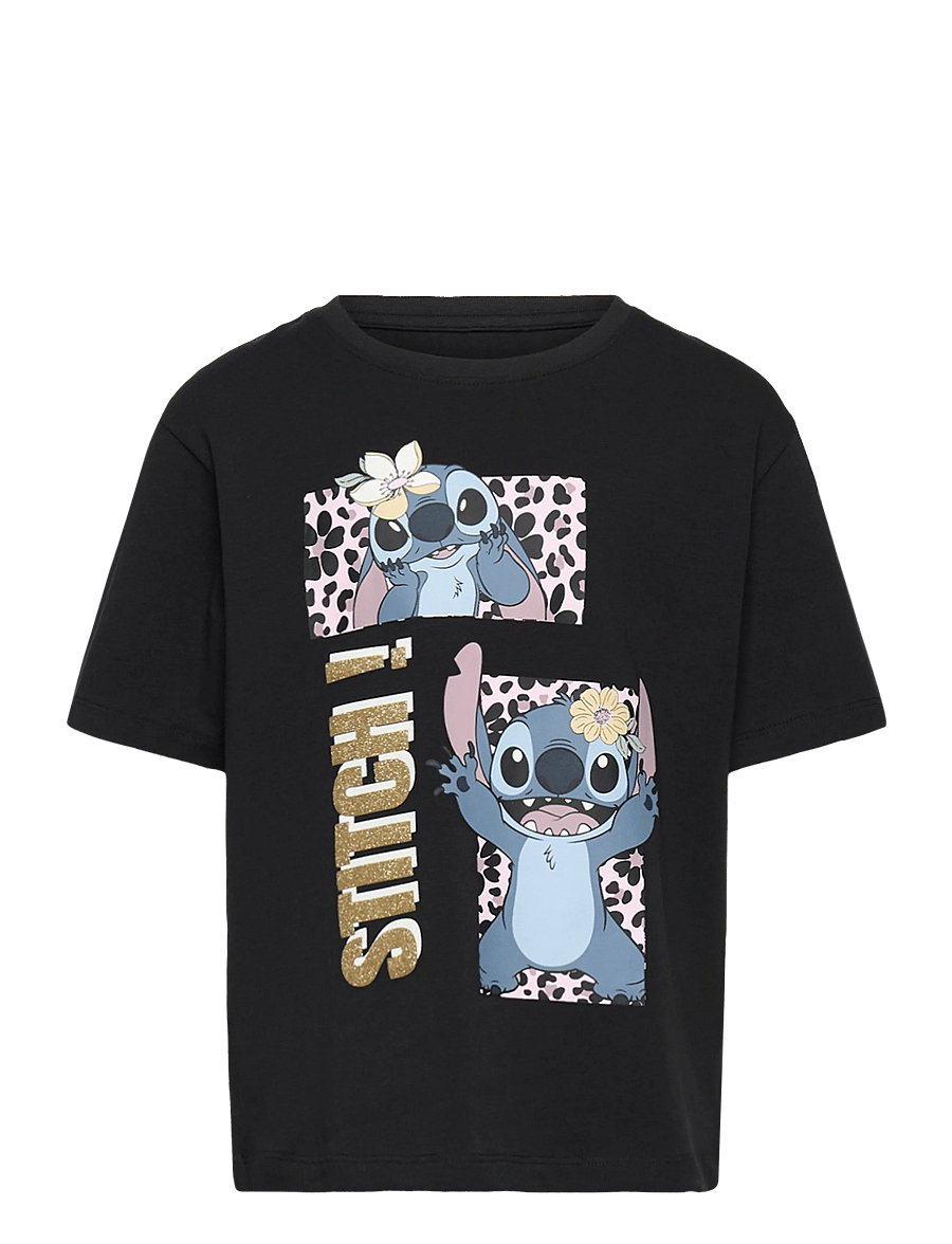 T-shirt Stitch NAME IT - Jersey doux & extensible, imprimé Disney