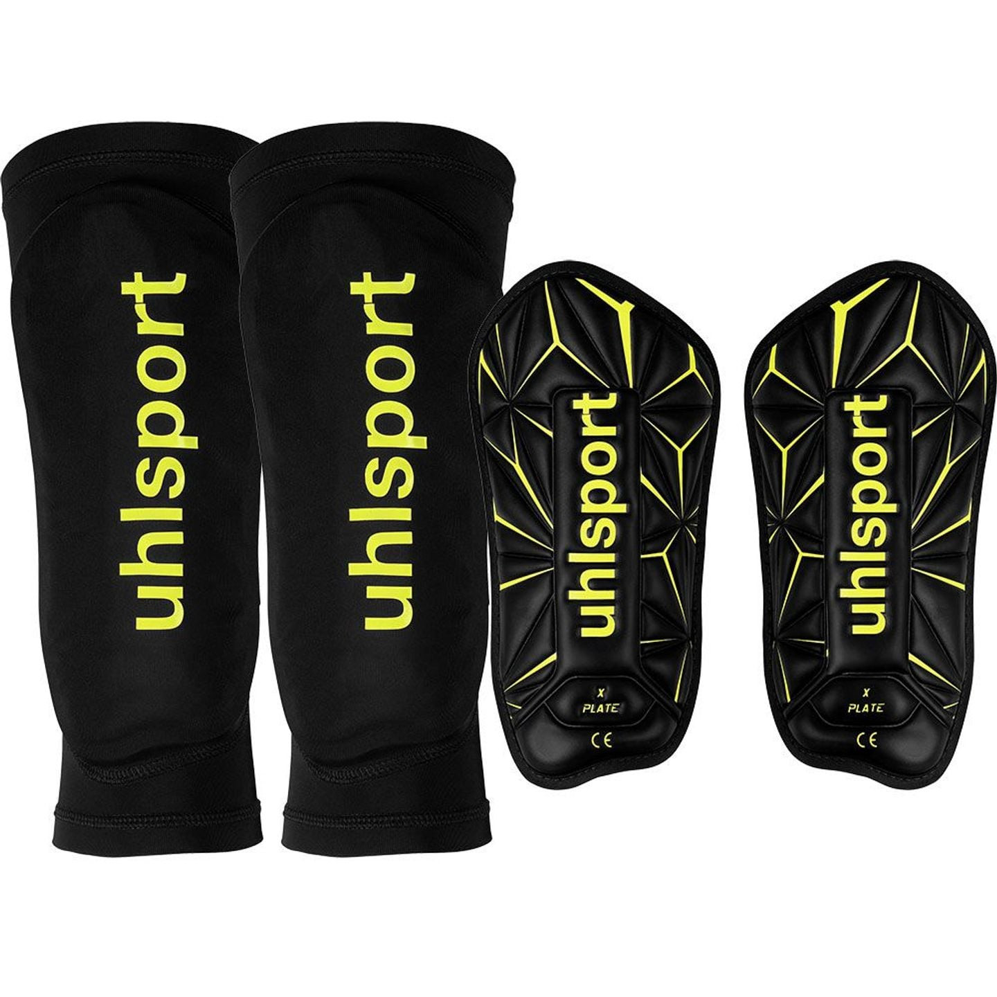 Packshot Uhlsport Protège-Tibia Souple Et Léger X Plate Extrêmement Flexible Unisexe