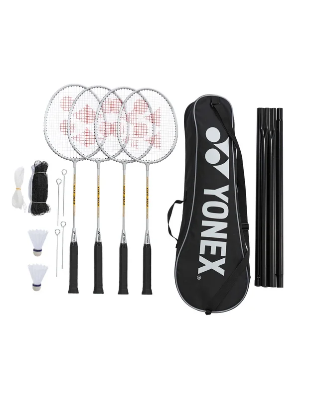 Set Badminton Yonex 4 joueurs : filet inclus - Loisirs extérieurs