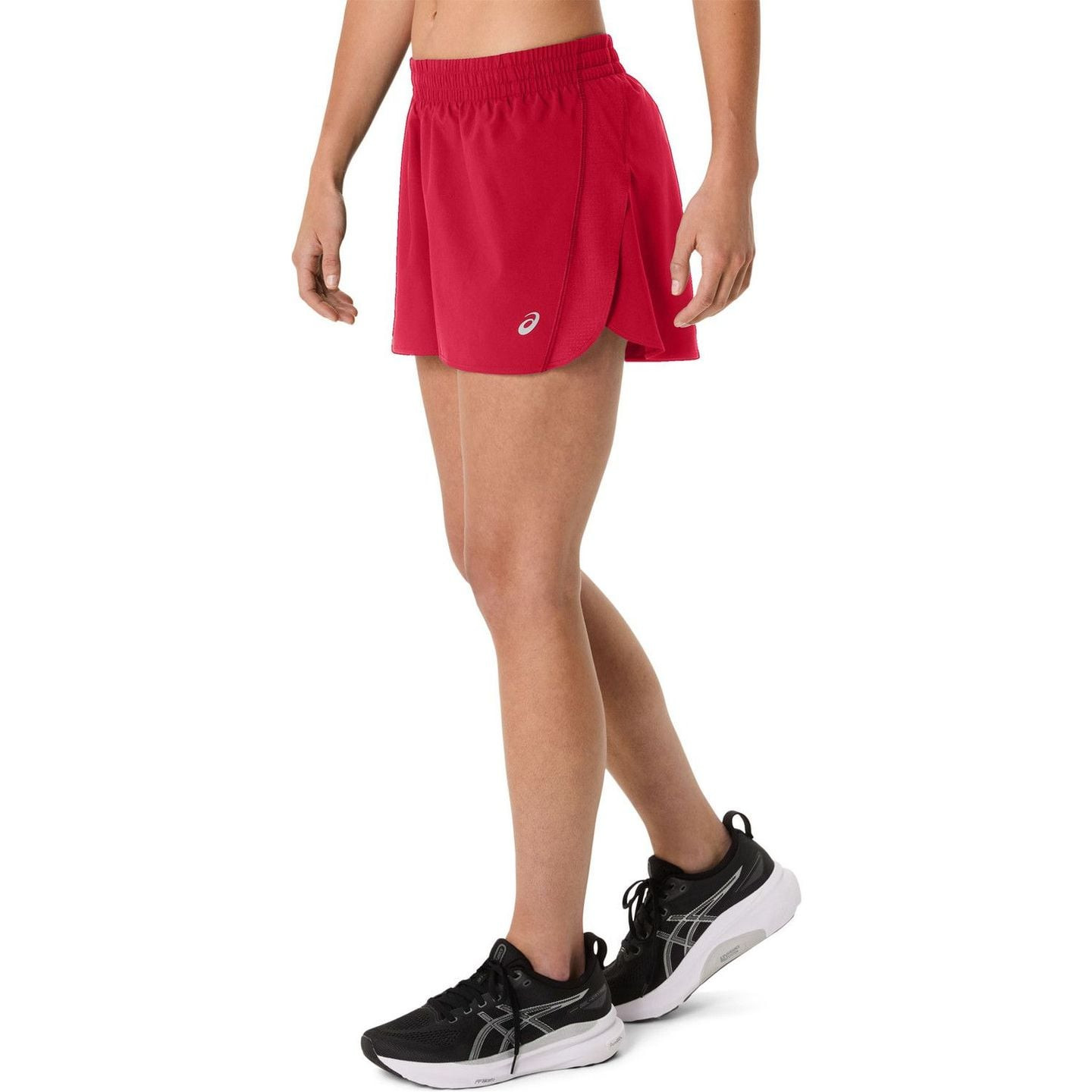Packshot Asics Short De Running Core Split Femme Léger Et Respirant, vue de face