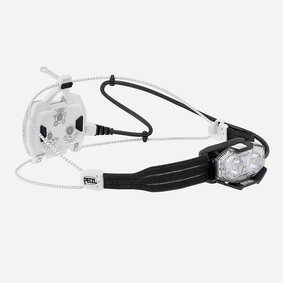 Petzl NAO LT : Lampe frontale ultra-légère pour running, 600 lumens