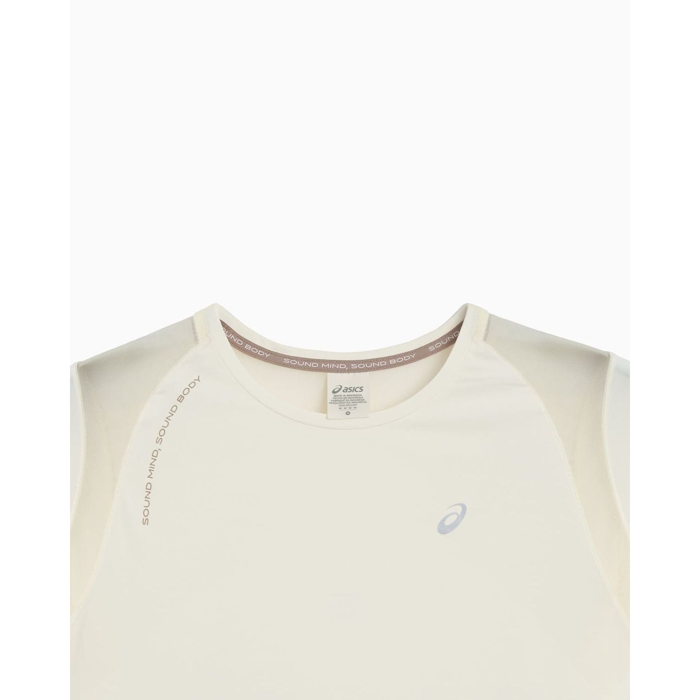 Détail : Asics T-Shirt De Running Road SS Top Respirant Manches Courtes Femme, matière respirante
