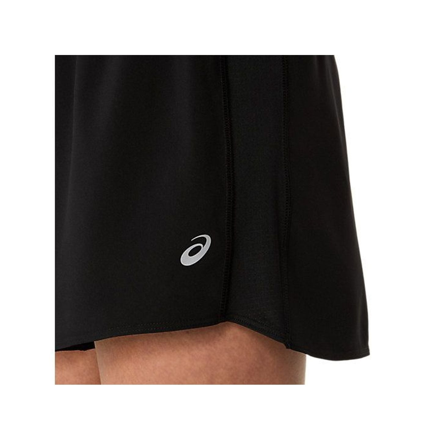 Détail du short ASICS Short De Running Core 4In Femme Léger Respirant Séchage Rapide : ceinture élas