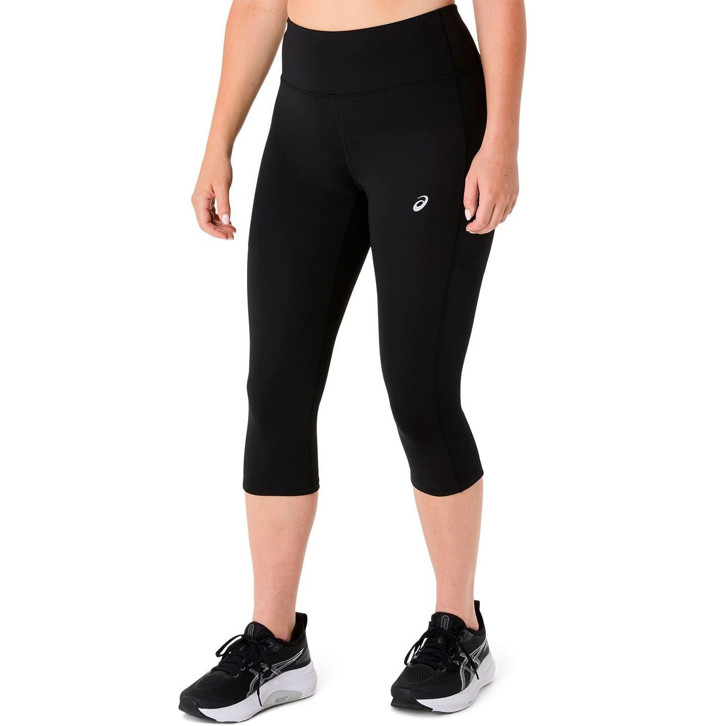 Packshot du Asics Collant Capri De Course Core Tissu Extensible Et Poches Femme