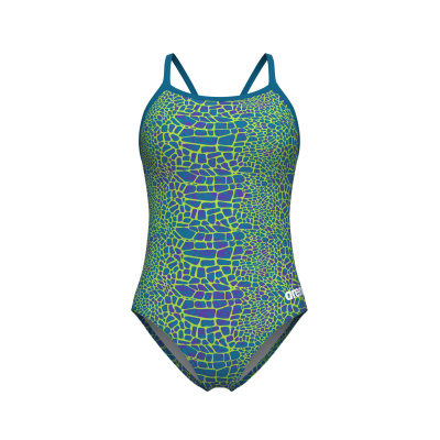 Maillot Arena Snakeskin : Élégante performance en peau de serpent