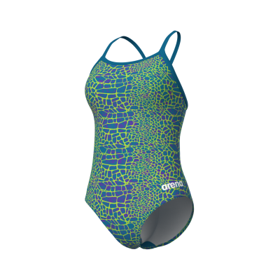 Maillot Arena Snakeskin : Élégante performance en peau de serpent