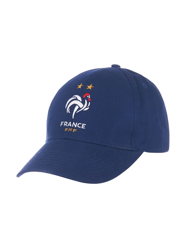 Casquette Logo FFF - Officielle SMU Fan France - Design Classique